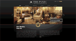 Desktop Screenshot of pandhotel.com